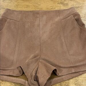 She + Sky High Waistef Shorts